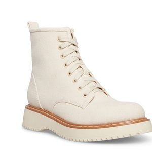 🤍MADDEN GIRL- Kurrt Canvas Lace Up Boot (Women's Size:10)